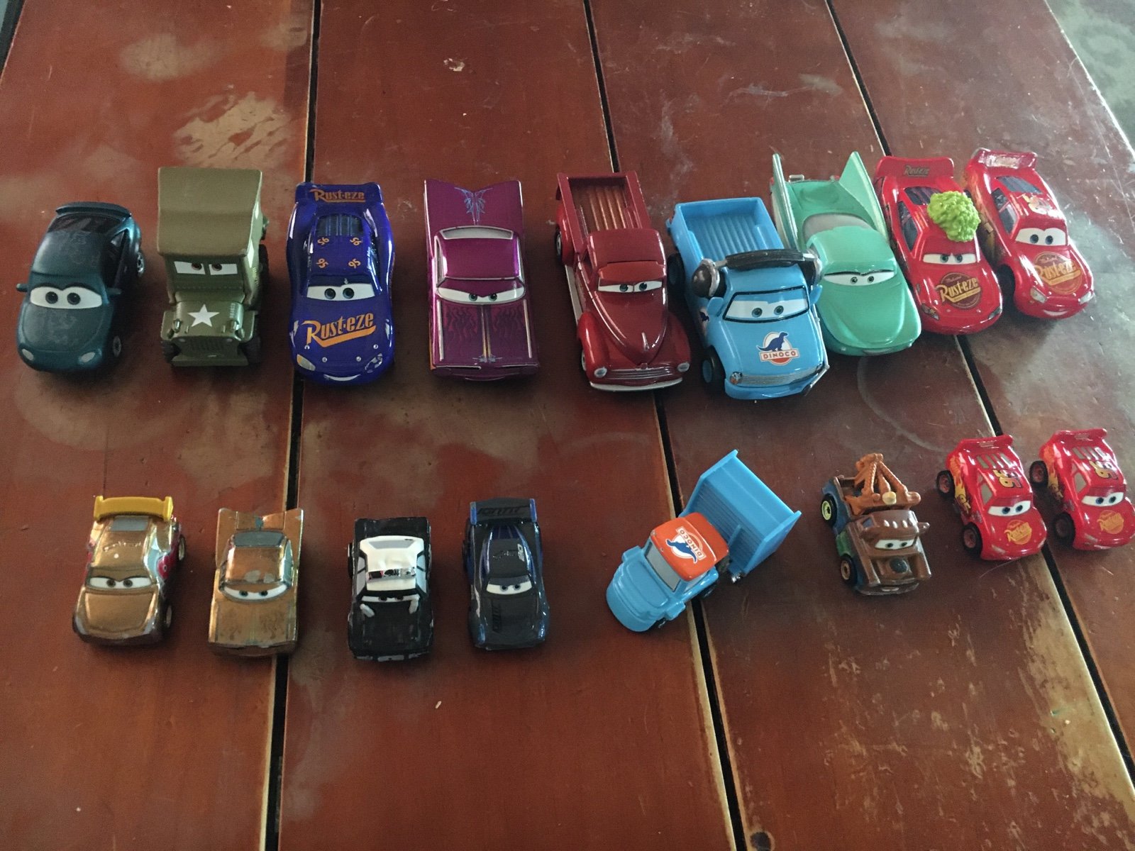 Cars movie collection Lot