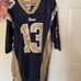 Reebok St. Louis rams Kurt Warner jersey 13 size large