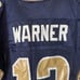 Reebok St. Louis rams Kurt Warner jersey 13 size large