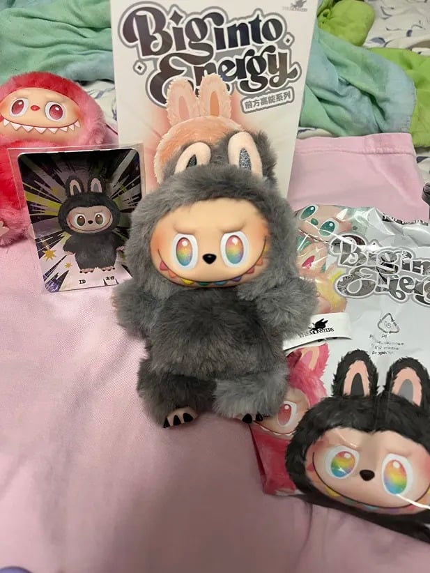 THE MONSTERS Big into Energy Series-Vinyl Plush Pendant