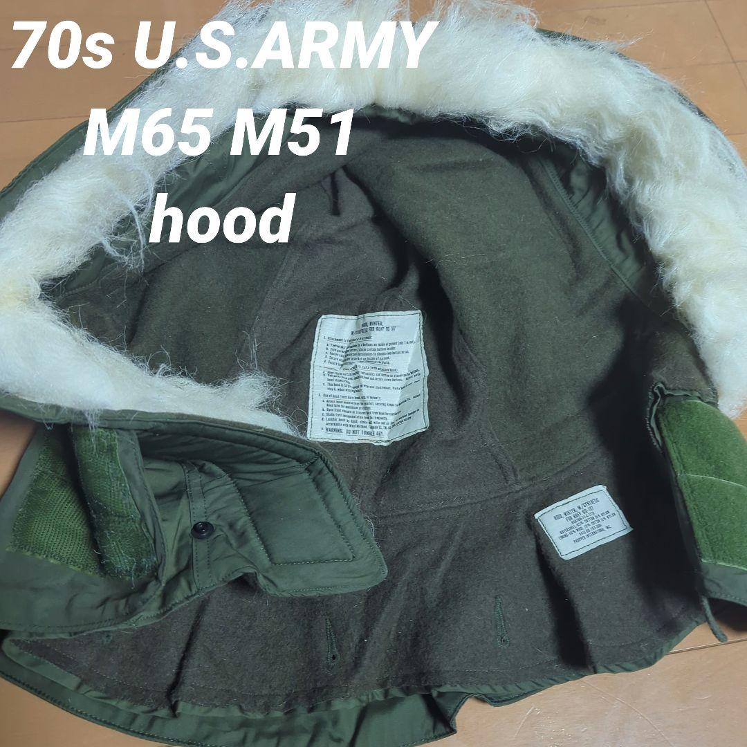 Excellent Condition 70s US Military Genuine M65 Fishtail Parka Mods Coat Hood
