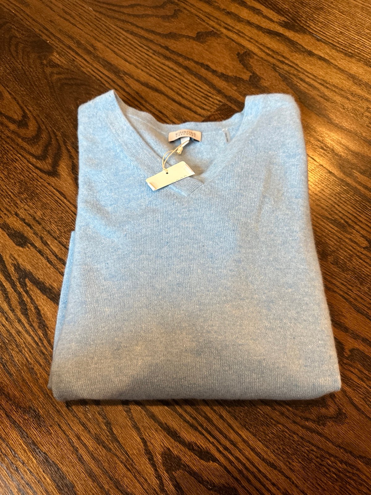 NWT- Kinross Cashmere Sweater- size xl