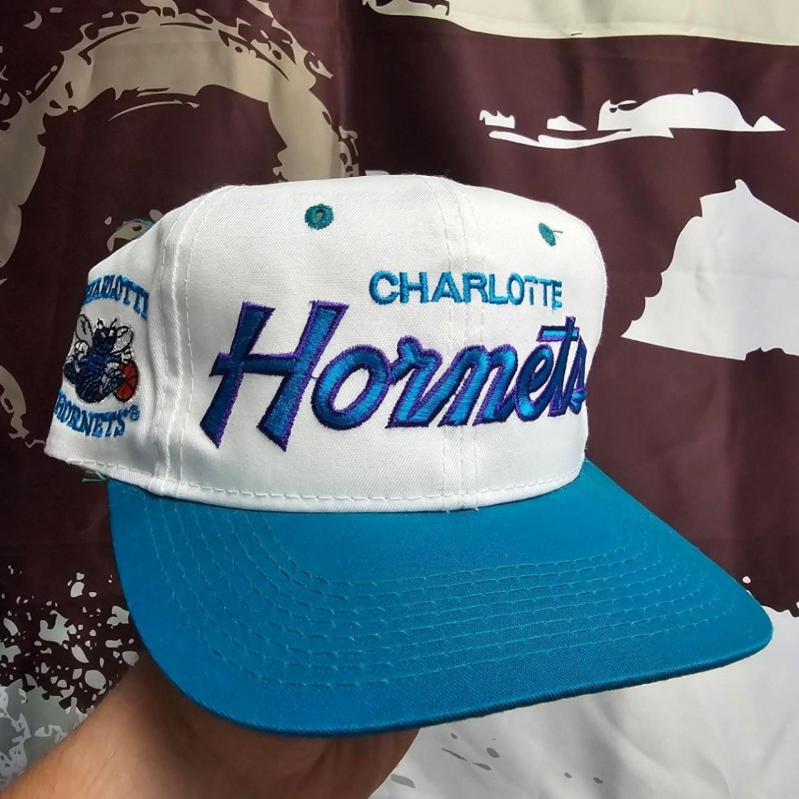 Vintage Charlotte Hornets Snapback