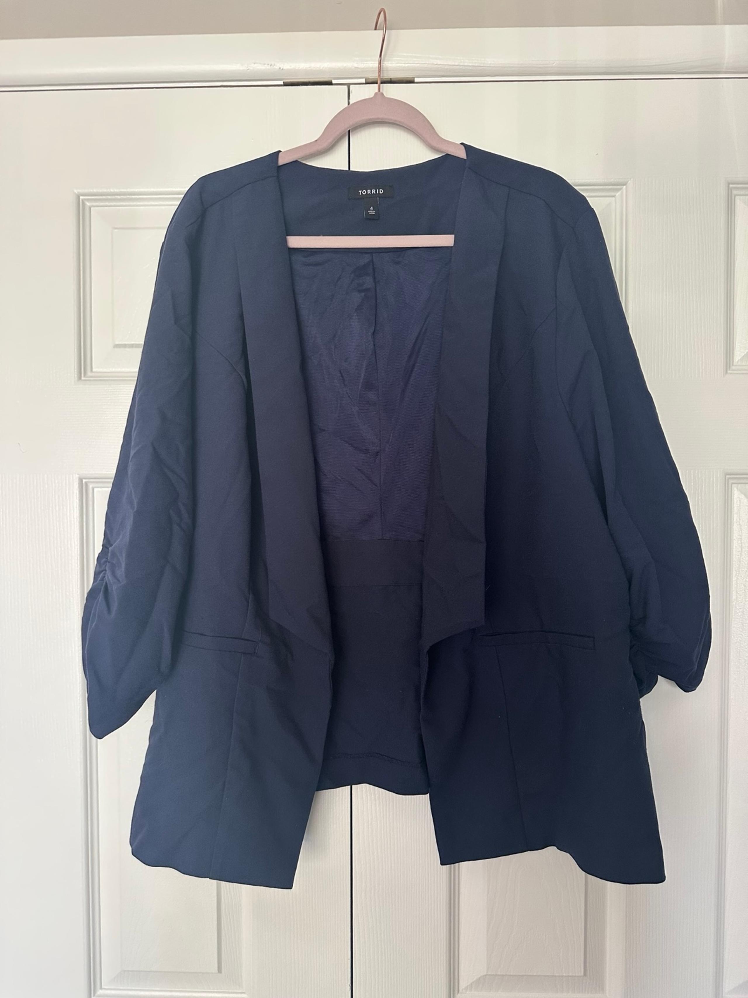 Navy Torrid Blazer