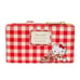 Loungefly Sanrio Hello Kitty Gingham Flap Wallet