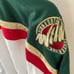 Minnesota Wild Vintage Pro Player Hockey NHL Jersey Size L long sleeve NWT 400.