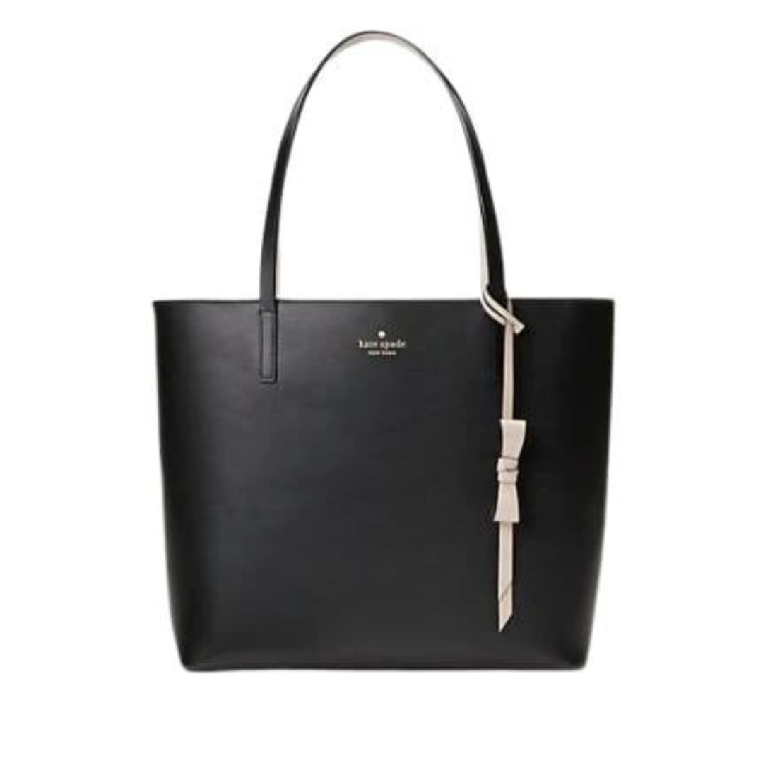 Kate Spade New York Lawton Way Rose Smooth Leather Zip Tote Purse Handbag Bag