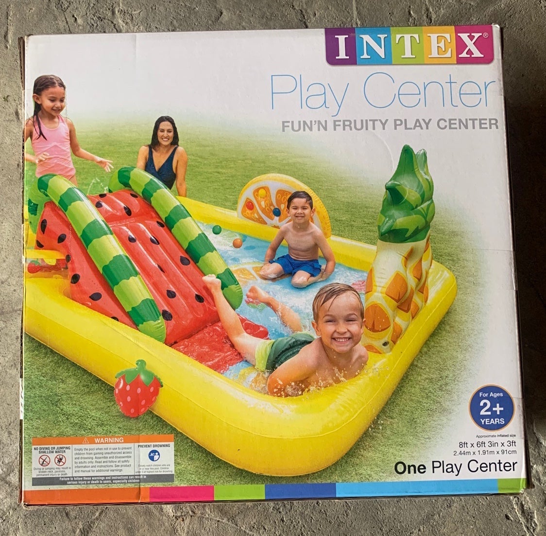 NEW Intex kids play center fun’n fruity NEW