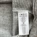 Michael Kors Gray Cashmere Oversized Ribbed Sweater Poncho Sleeveless Size Small