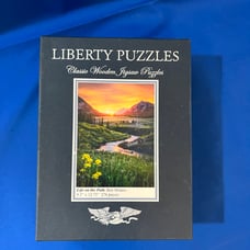 Liberty Classic Wooden Jugsaw Puzzle “Life in the Path”