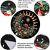 Floral Plants Tapestry Sun and Moon Retro Botanical Flowers Wall Hang Art Decor