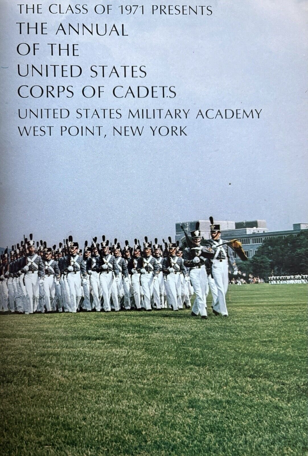 1971 West Point Howitzer Yearbook Great Condition USMA Petraeus/Dempsey Plebe Yr