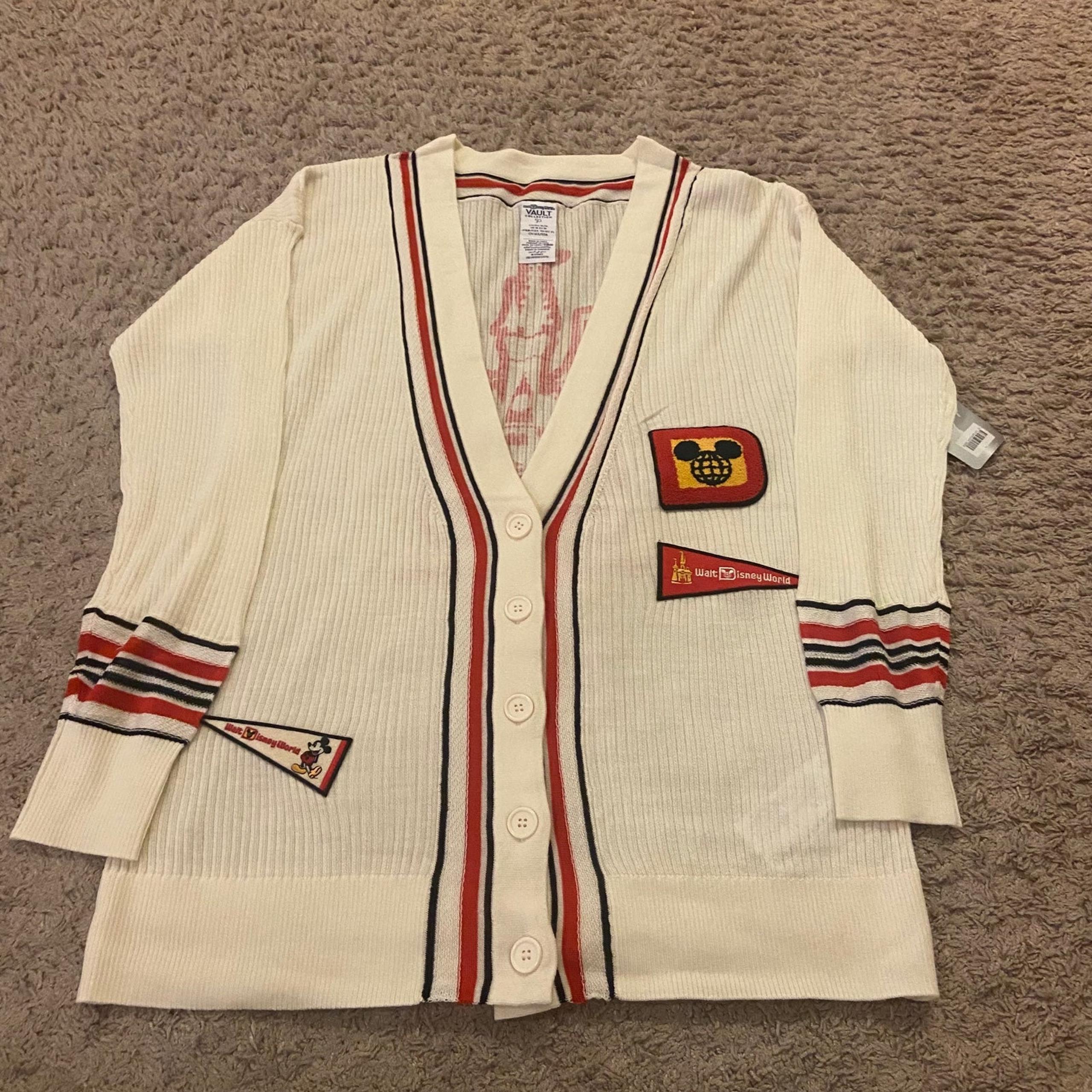 Women’s Walt Disney World WDW Pennant Cardigan Sweater