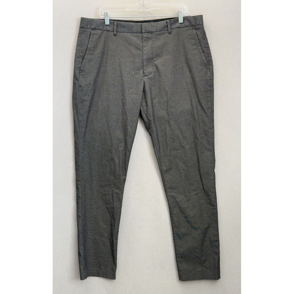 Bonobos Men's 38x34 Tuesday Athletic Black Stripes Office Business Dress Pants