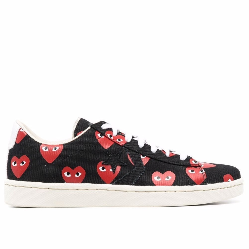 Converse x Play Comme Des Garcons Low Sneakers Size 7.5