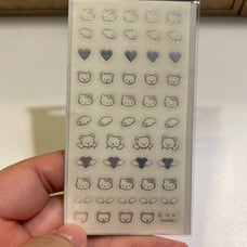 Vintage Hello Kitty angel nail decals -