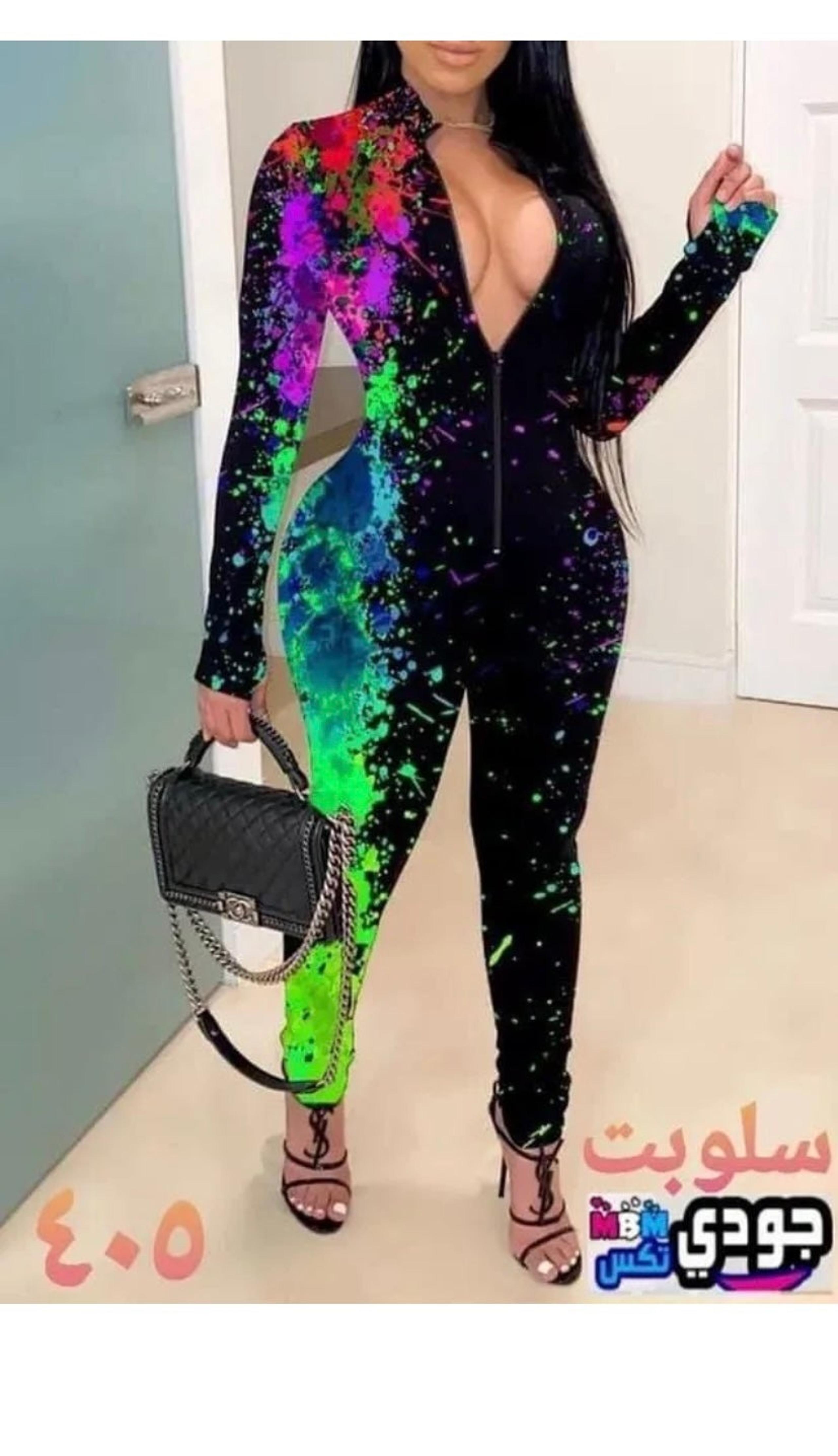 Judy tex women’s Sexy colorful Cotton jumpsuit