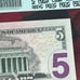 2013 series 5 dollar bill graded 65