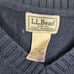 L.L. BEAN Mens Vintage Navy Blue Long Sleeve V Neck Pullover Sweater - Large