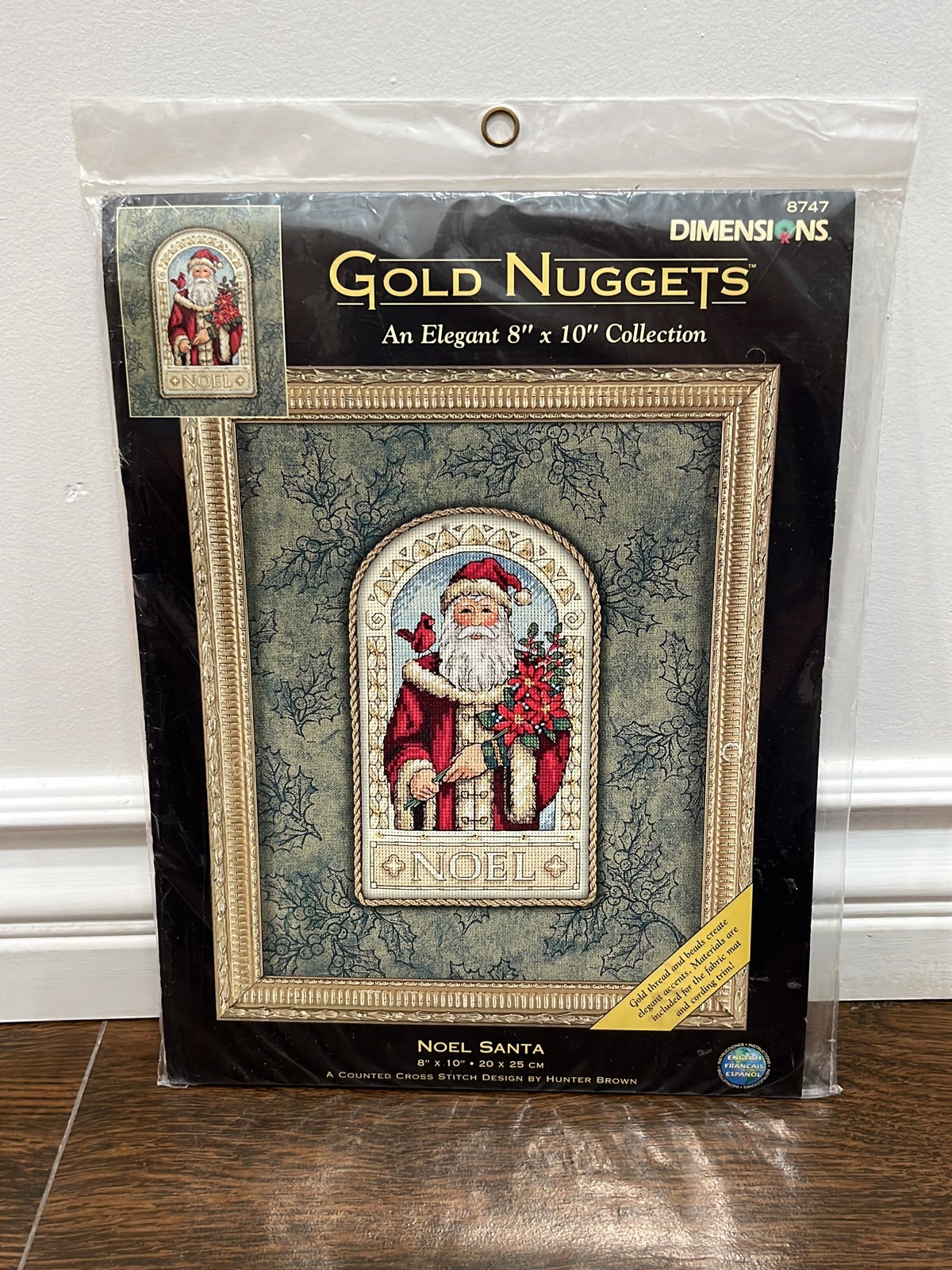 Dimensions Gold Nuggets Cross Stitch Kit 8747 Noel Santa Christmas