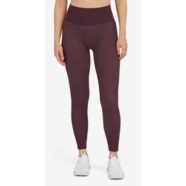 Spanx Active Seamless Track Stripe Leggings in Jammy Plum NWT Size XS