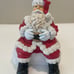 VTG 1998 Christmas Santa Ledge Sitting Figure By House Of Lloyd