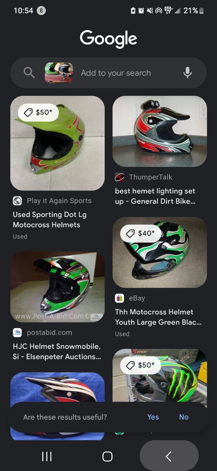 2 motorcycle helmets
