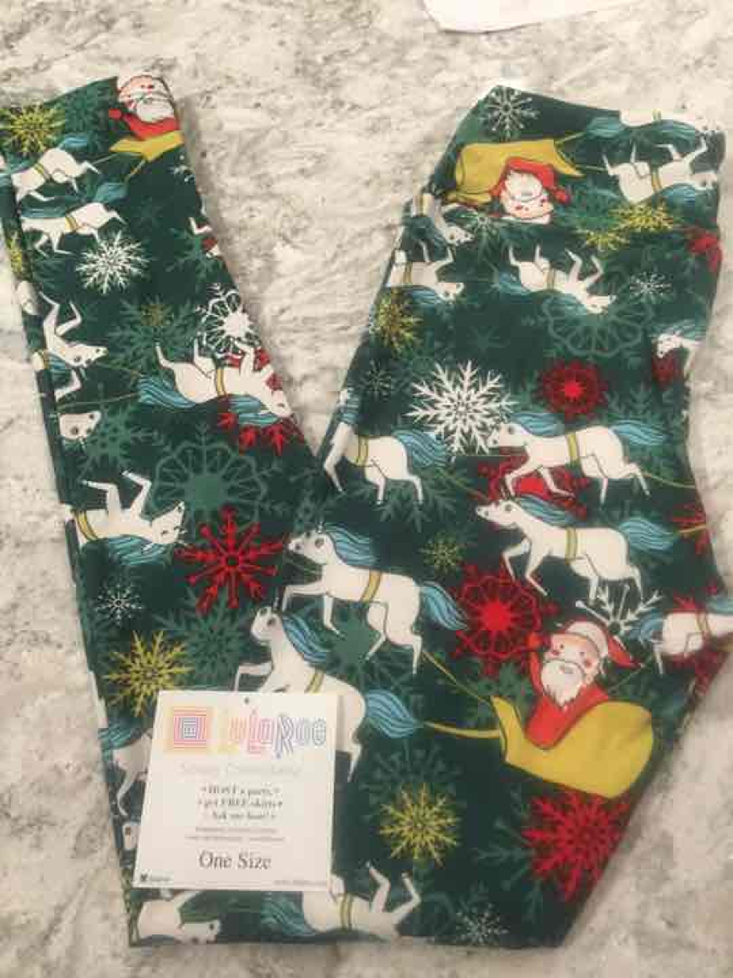 Lularoe Christmas reindeer unicorns