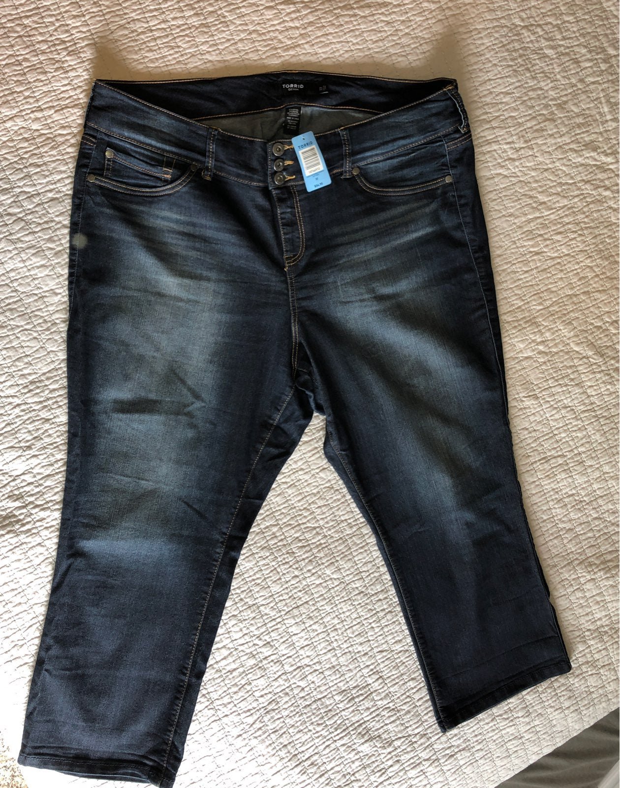 Jeans PLUS size cropped