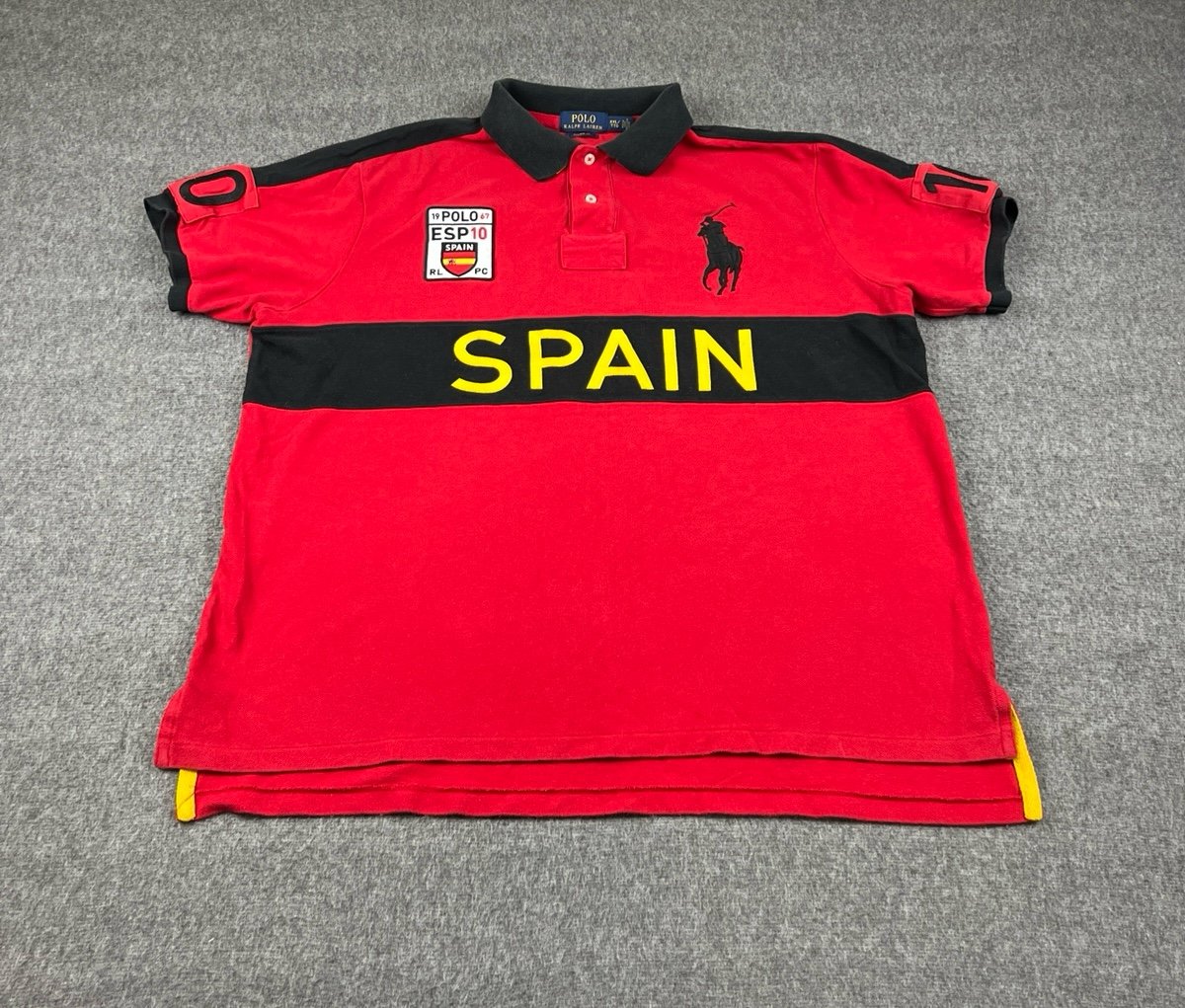 Polo Ralph Lauren Vintage Spain Polo Shirt Mens Sz XXL