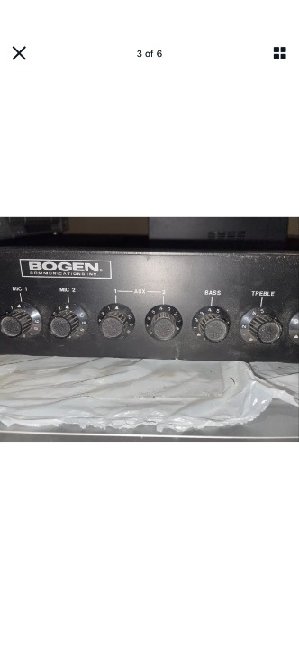 Bogen CHS-100B PA Amplifier