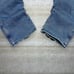 Vintage Wrangler Jeans Baggy Wide Leg Fit Light Wash Denim Fleece Lined 90s