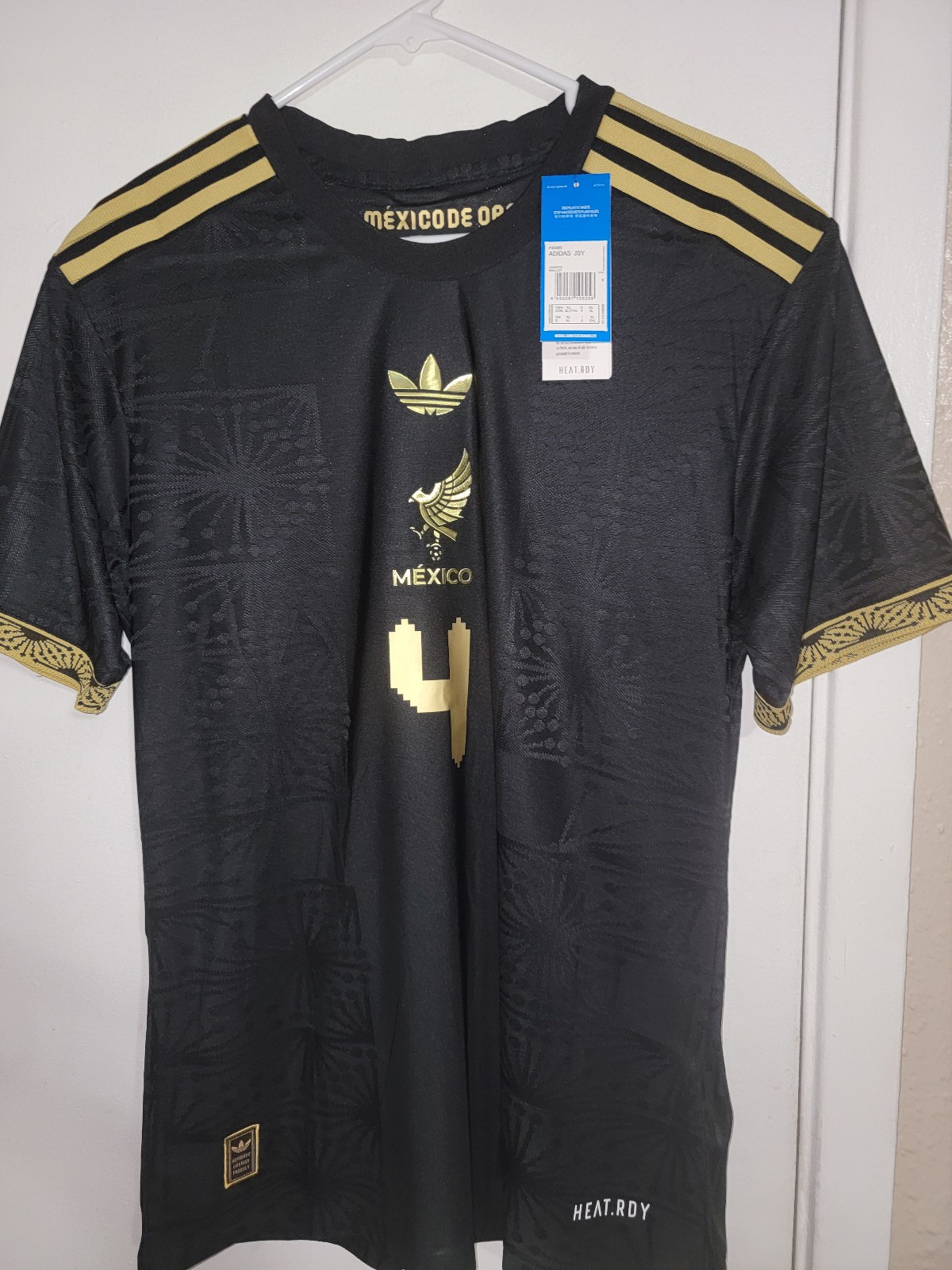 Jersey Mexico 25/26 XL player version #4 E. Alvarez