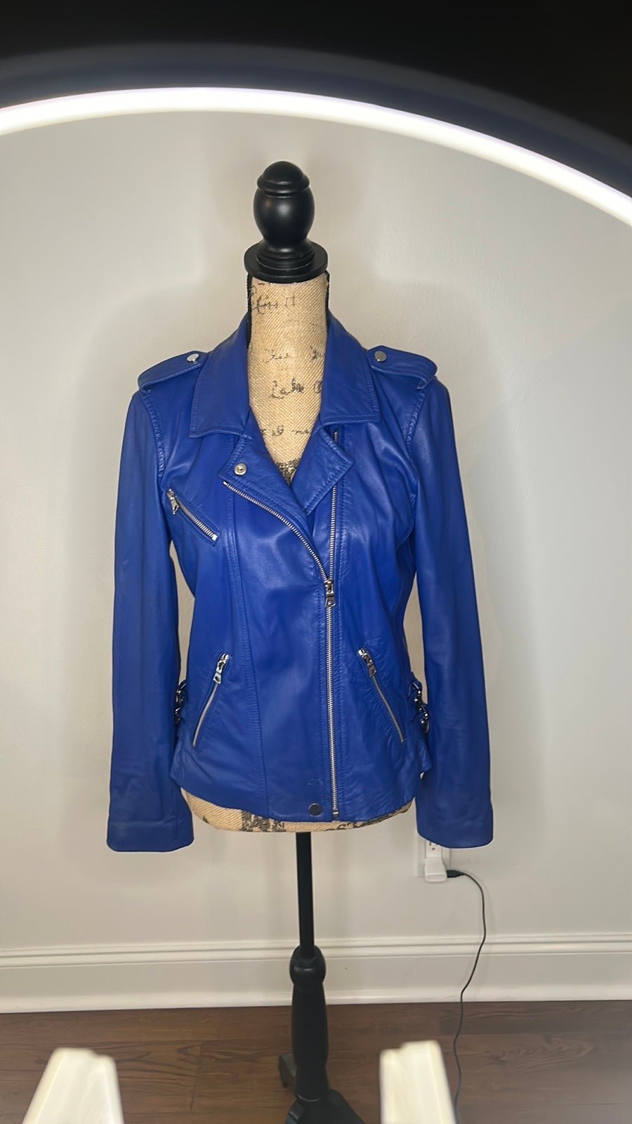 Rebecca taylor shop leather jacket