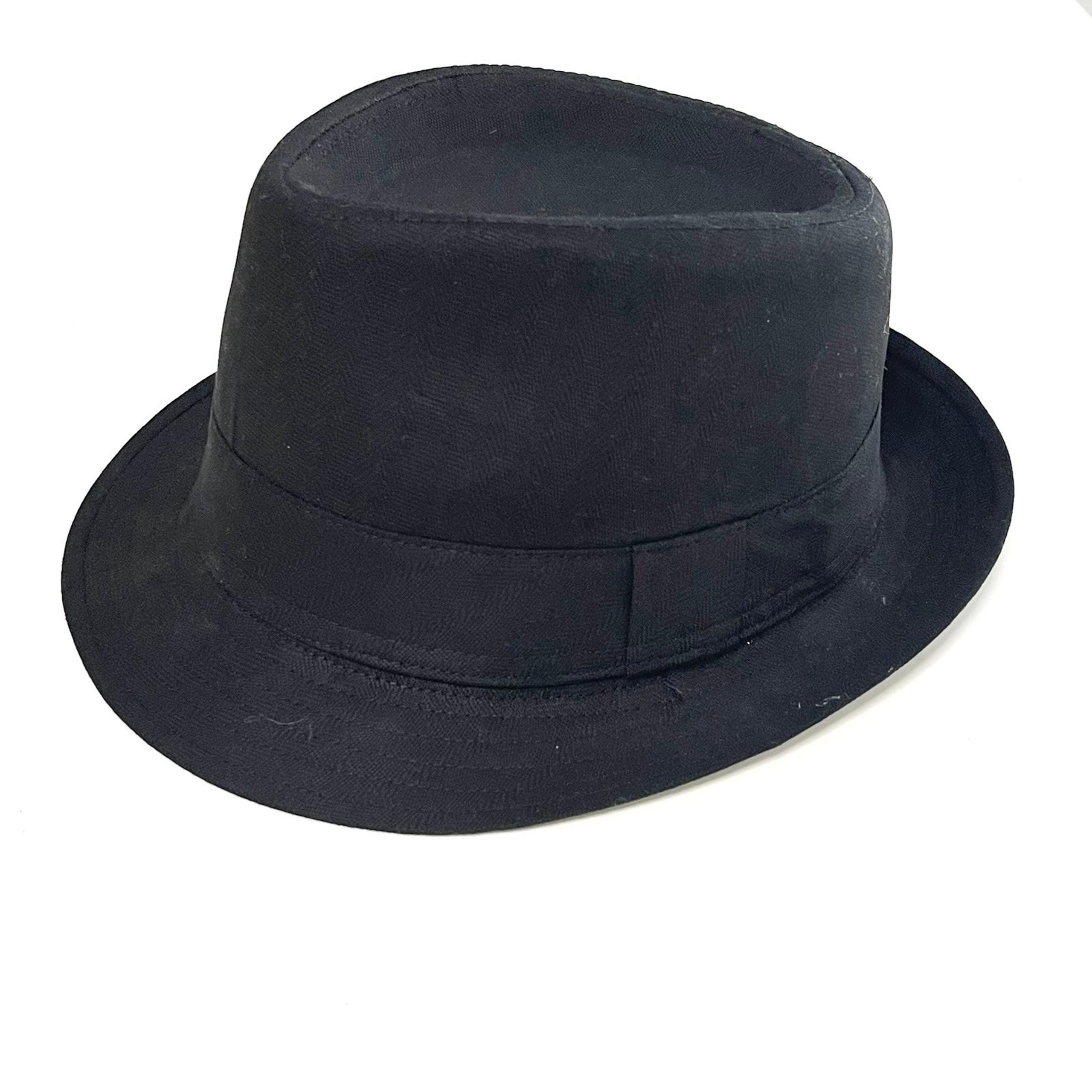 George Men's Herringbone Fedora Hat