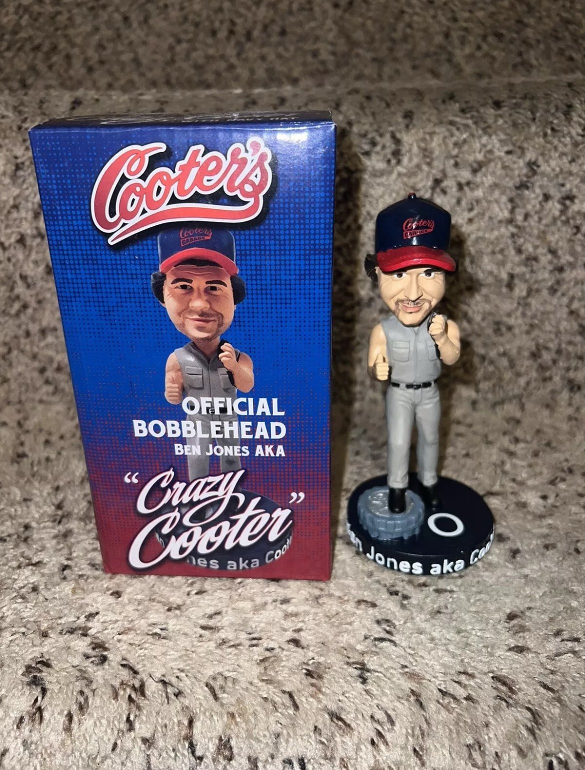 The Dukes of Hazzard Crazy Cooter Bobblehead