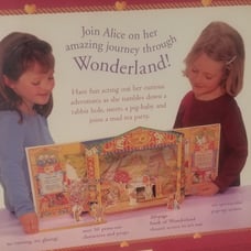 Alice’s Pop Up Theatre Book Alice in Wonderland Paper Doll