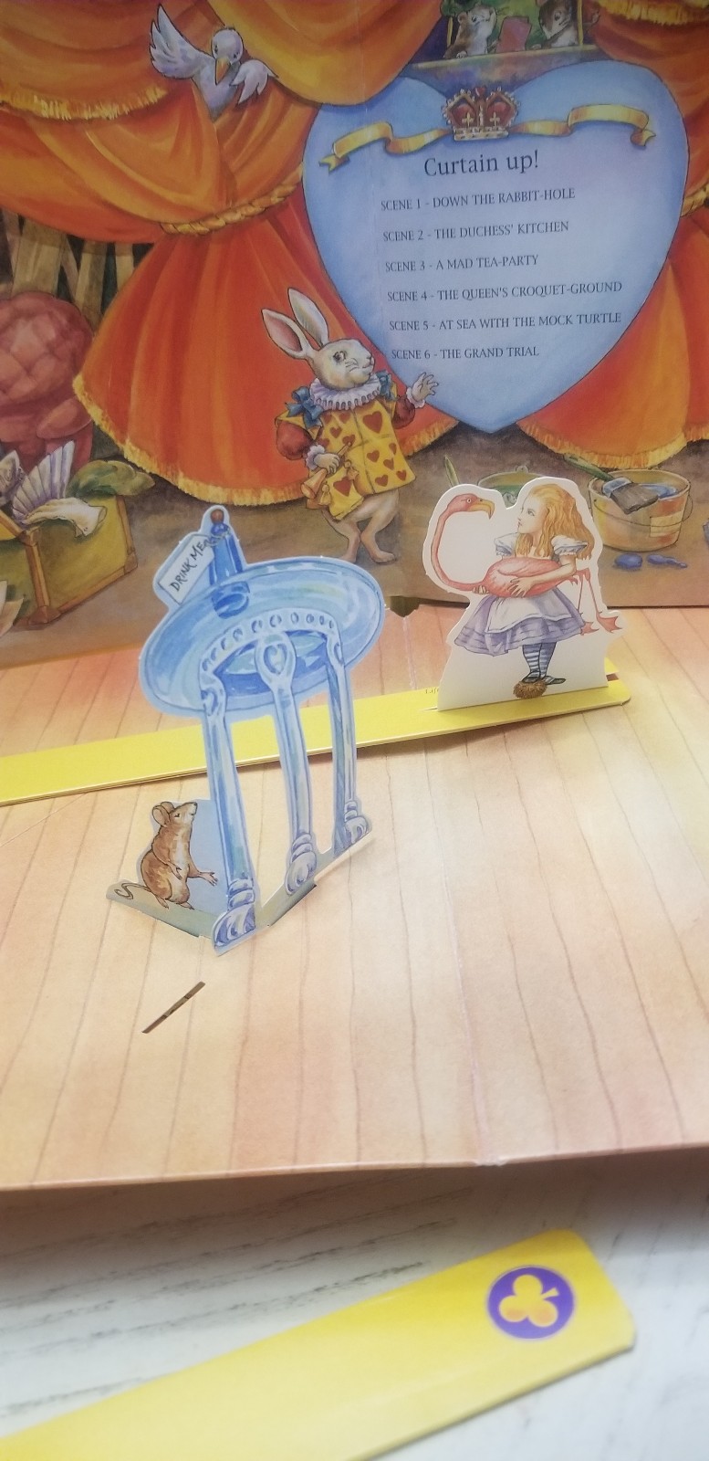 Alice's Pop-Up Theatre Book Bring Wonderland to Life by Nick