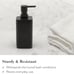Matte Black Bathroom Accessory Sets, 4 Pieces