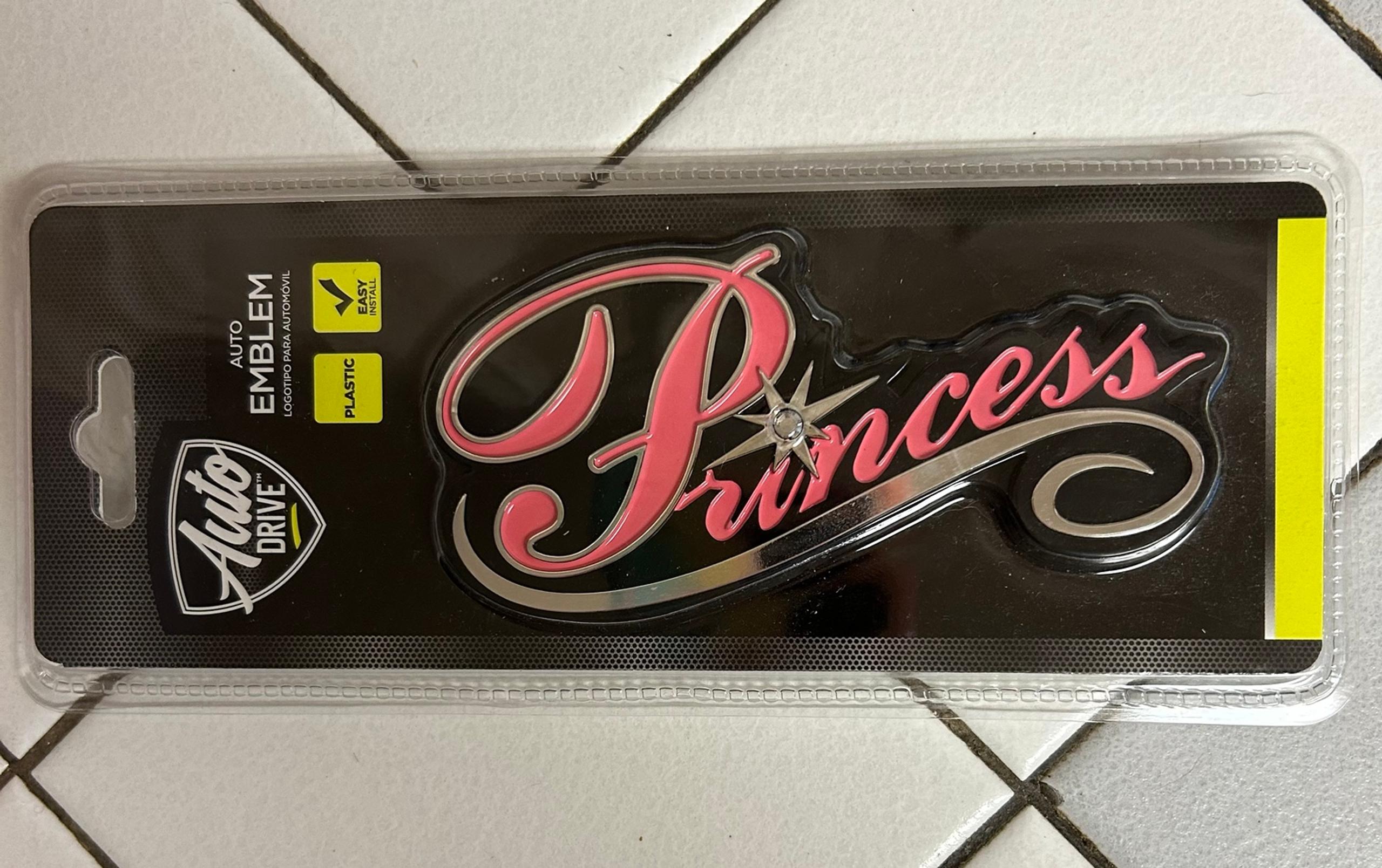 Princess car emblem