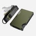 Ridge Daily Driver Kit - Matte Olive Aluminum Wallet with Cash Strap & KeyCase