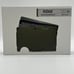 Ridge Daily Driver Kit - Matte Olive Aluminum Wallet with Cash Strap & KeyCase