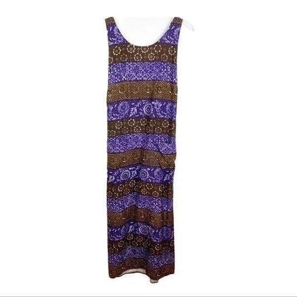 Adrienne Vittadini Sport Wrap Batik Maxi