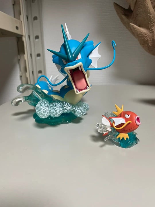 1/20 Magikarp Gyarados - Pokemon Scale World Resin Figures