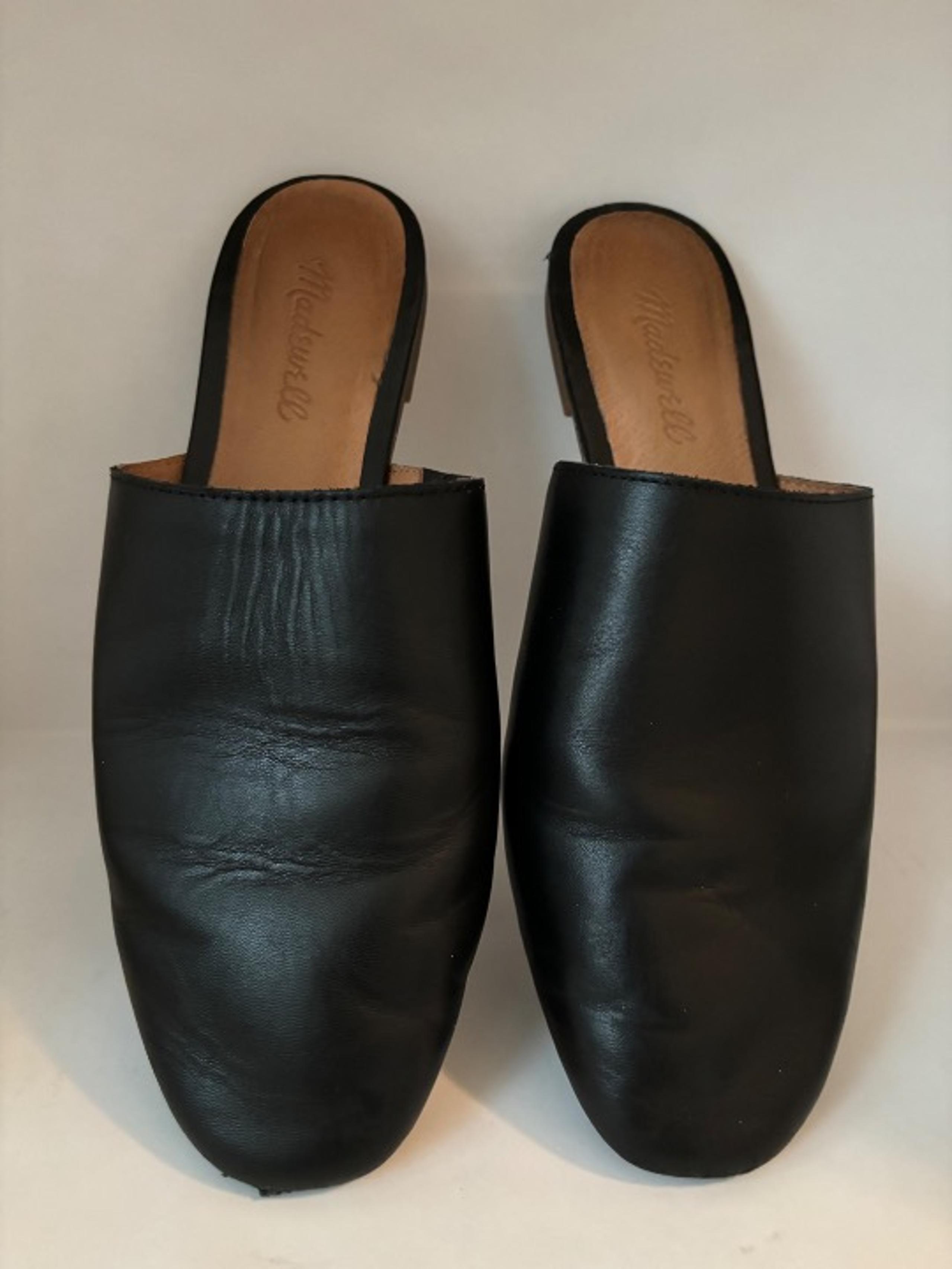 Madewell The Cory Women's Mule Black Leather Size 8.5