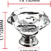 25 Pcs Crystal Dresser Drawer Knobs, Cabinet Pull Crystal Knobs (Silver)