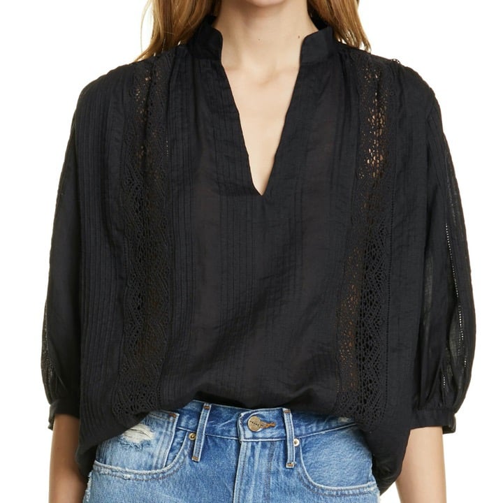 FRAME Cali Lace Popover