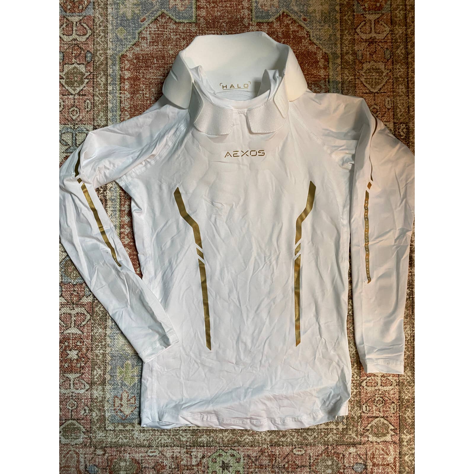 Sports Protective Compression Shirt Reduce Whiplash & Concussion HALO by AEXOS