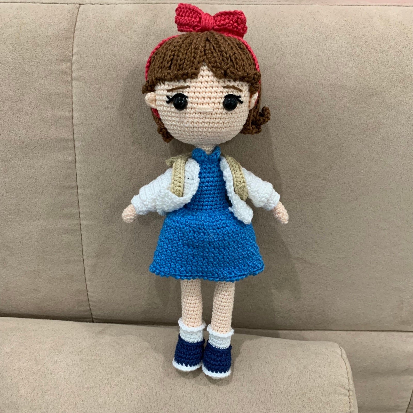 Handmade Crochet “Matilda” Inspired Doll