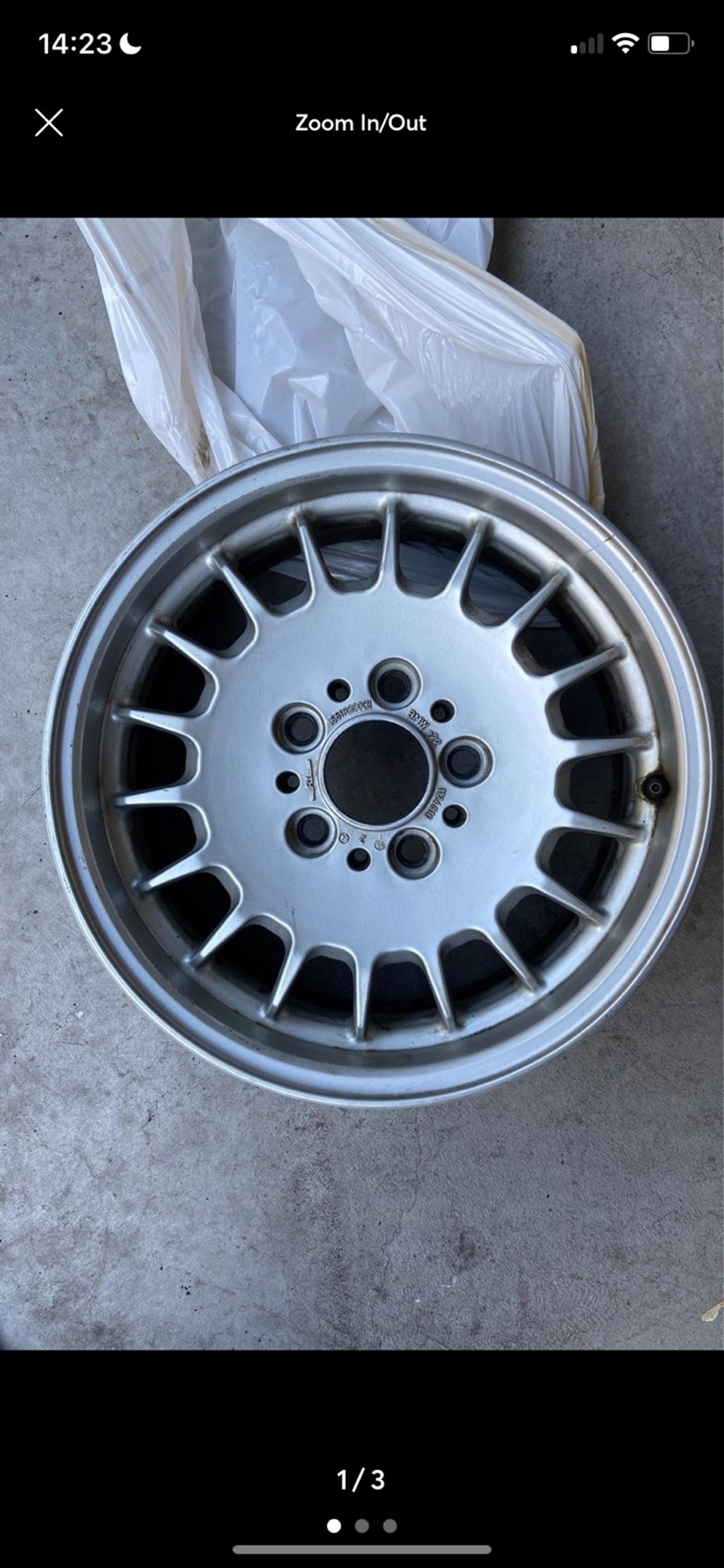 BMW e22 14 inch Rim for model 5 - Custom Accessories